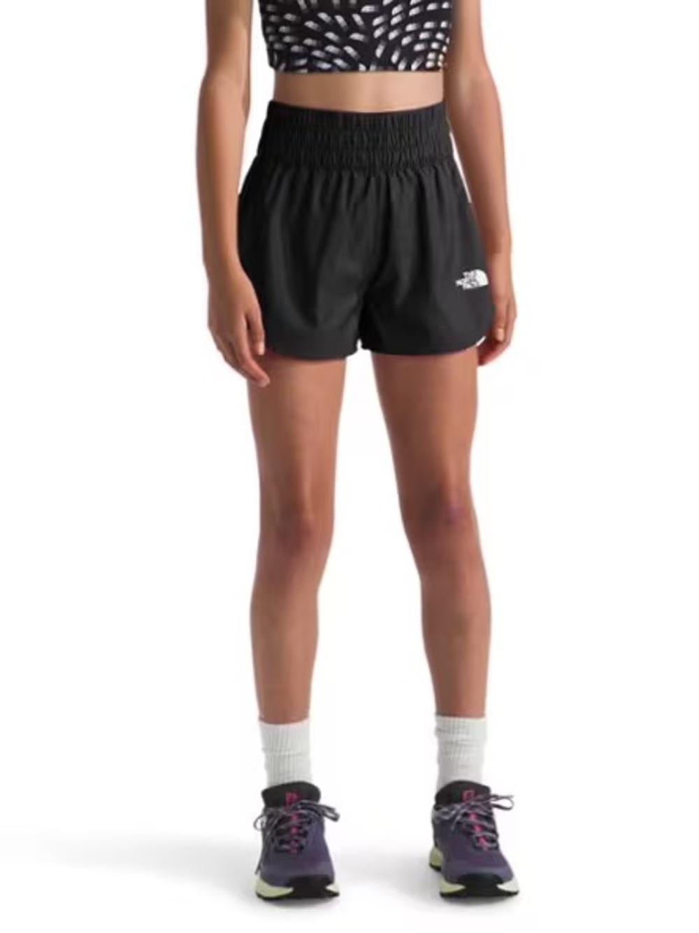 The North Face Girl’s Never Stop WindWall Water Resistant shorts size 14/16